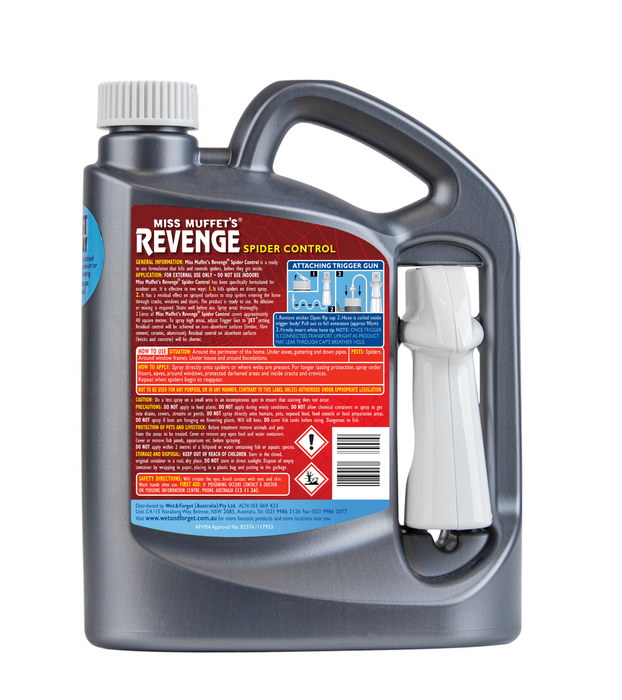 Miss Muffet's Revenge 2L - Exterior Spider Repellent