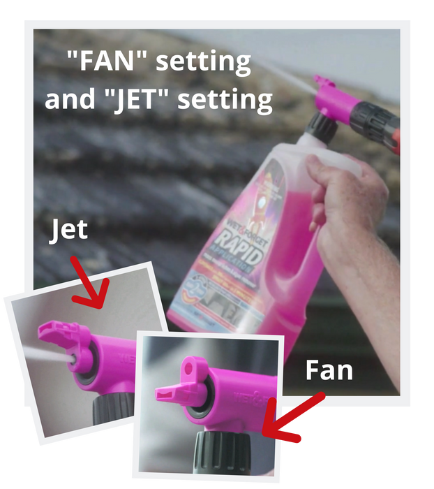 Rapid Application 2L - Exterior Moss & Mould Remover Hose-End