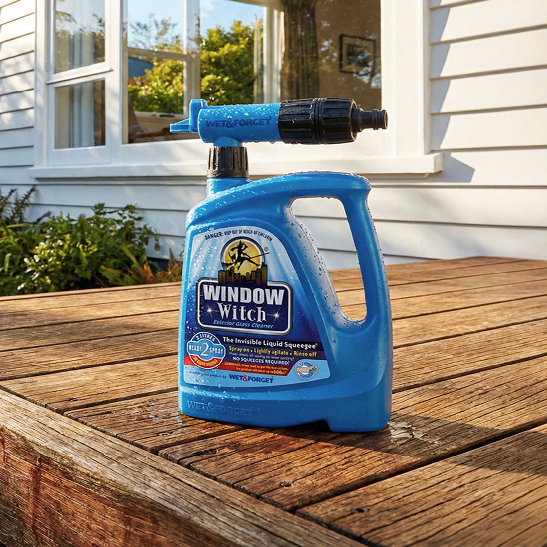 Window Witch – The Invisible Liquid Squeegee