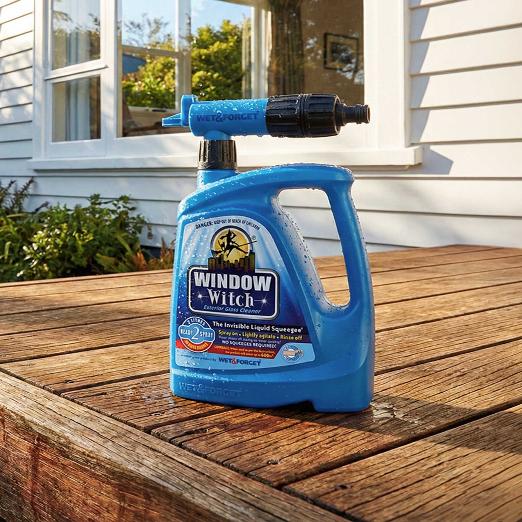 Window Witch – The Invisible Liquid Squeegee