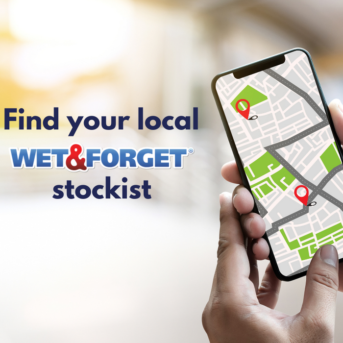 Find your local Wet & Forget Stockist