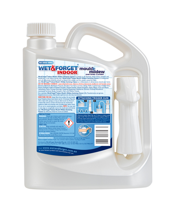 Wet & Forget Indoor 2L - Indoor Mould & Mildew Remover