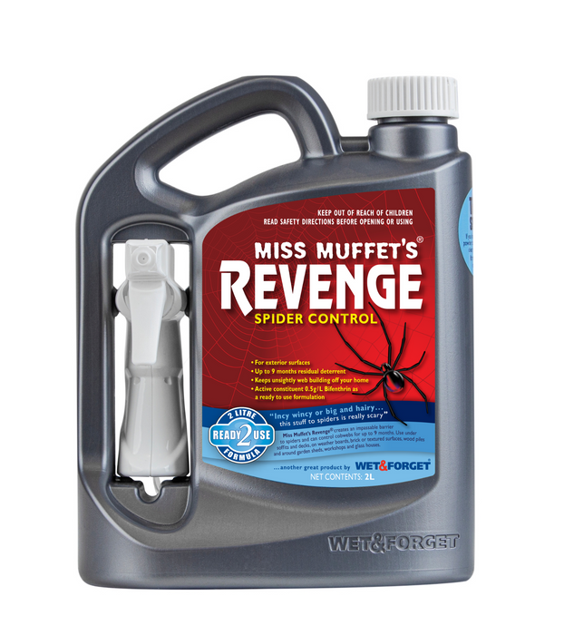 Miss Muffet's Revenge 2L - Exterior Spider Repellent