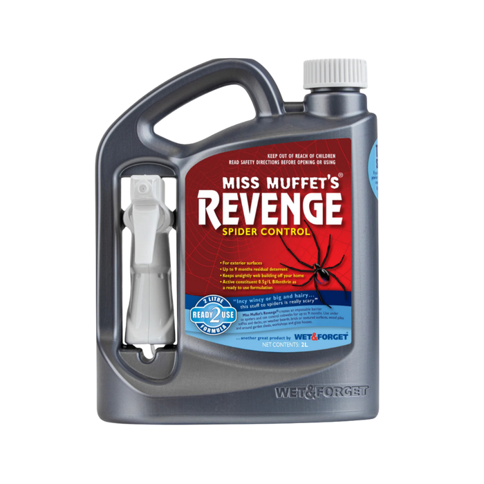 Miss Muffet's Revenge 2L - Exterior Spider Repellent