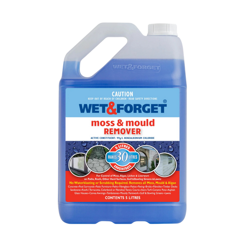 Wet & Forget Concentrate 5L - Exterior Moss & Mould Remover