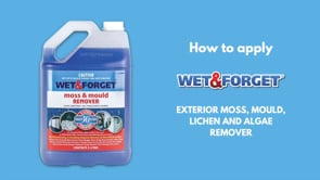 Wet & Forget Concentrate 5L - Exterior Moss & Mould Remover